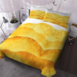 Sunset Yellow Mountain Landscape  Bed Sheets Spread  Duvet Cover Bedding Sets