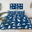 Cute Shark Patten  Bed Sheets Spread  Duvet Cover Bedding Sets