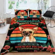 Chihuahua Personal Stalker I Will Follow You Wherever You Go Bathroom Included  Bed Sheets Spread  Duvet Cover Bedding Sets