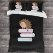 Hedgehog And Books Bed Sheets Duvet Cover Bedding Sets