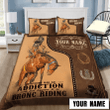 Personalized Cowboy Bronc Riding Bed Sheets Spread  Duvet Cover Bedding Sets