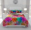 Hippie Floral  Bed Sheets Spread  Duvet Cover Bedding Sets