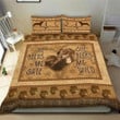 Rottweiler He Keeps Me Safe Bed Sheets Spread  Duvet Cover Bedding Sets