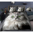 British Longhair Cat With Mouse Bedding Set  Bed Sheets Spread  Duvet Cover Bedding Sets