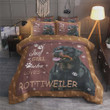 Rottweiler Dog Just A Girl Who Loves Rottweiler  Bed Sheets Spread  Duvet Cover Bedding Sets