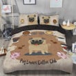 Pug Lovers Coffee Club  Bed Sheets Spread  Duvet Cover Bedding Sets