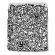 All Eyes Abstract Themed  Bed Sheets Spread  Duvet Cover Bedding Sets