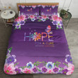 Alzheimer Awareness Hope For A Cure  Bed Sheets Spread  Duvet Cover Bedding Sets