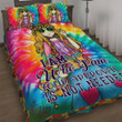 Colorful Hippie Girl  Bed Sheets Spread  Duvet Cover Bedding Sets
