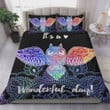 Bohemian Mandala Owl  Bed Sheets Spread  Duvet Cover Bedding Sets