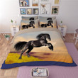 Luxury 3d Black Horse Bed Sheet Bedding (Duvet Cover & Pillow Cases)