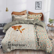 My Jack Russel Terrier's Side  Bed Sheets Spread  Duvet Cover Bedding Sets