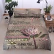 Personalized Protea Flower To My Wife From Husband You Are The Love Of My Life  Bed Sheets Spread  Duvet Cover Bedding Sets