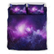 Purple Galaxy Space Bedding Set Bed Sheets Spread Duvet Cover Bedding Sets