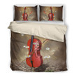 Cello And Daisy  Bed Sheets Spread  Duvet Cover Bedding Sets