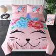 Lovely Cat Ears  Bed Sheets Spread  Duvet Cover Bedding Sets