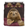 Sloth Smiling  Bed Sheets Spread  Duvet Cover Bedding Sets