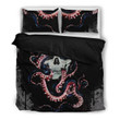 Octopus Skull Duvet Cover Bedding Set