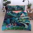 Cycling  Bed Sheets Spread  Duvet Cover Bedding Sets
