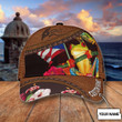 Customize Coqui Puerto Rico Floral 3D Cap & Hat, Classic Cap, 3D Baseball Cap