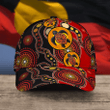 Aboriginal Turtles Australia Indigenous 3D Cap & Hat, 3D Baseball Cap, Classic Cap