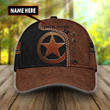 Personalized Texas Star 3D Cap & Hat, Classic Cap, 3D Baseball Cap