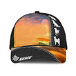 Personalized Dog Sunset 3D Cap & Hat, Classic Cap, 3D Baseball Cap