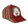 White Wolf Native American Pattern 3D Cap & Hat, 3D Baseball Cap, Classic Cap