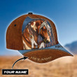 Personalized Name Horse 3D Cap & Hat, 3D Baseball Cap, Classic Cap