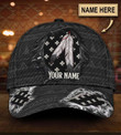 Personalized Name Native American Feather 3D Cap & Hat, 3D Baseball Cap, Classic Cap