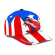 Customize Name Puerto Rico 3D Cap & Hat, Classic Cap, 3D Baseball Cap