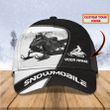 Personalized Name Snowmobile 3D Cap & Hat, Classic Cap, 3D Baseball Cap