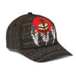 Native American Printed Dark 3D Cap & Hat, Classic Cap, 3D Baseball Cap