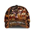 Personalized Deer Hunting USA Flag 3D Cap & Hat, Classic Cap, 3D Baseball Cap
