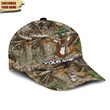 Personalized Deer Hunting Classic 3D Cap & Hat, Classic Cap, 3D Baseball Cap