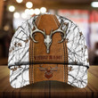 Personalized Deer Hunting Classic Multicolor 3D Cap & Hat, Classic Cap, 3D Baseball Cap
