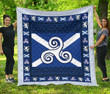 Scottish, Scotland Flag Quilt Blanket Great Customized Blanket Gifts For Birthday Christmas Thanksgiving