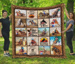 Barrel Racing In A World Full Of Princess Be A Cowgirl Quilt Blanket Great Customized Blanket Gifts For Birthday Christmas Thanksgiving