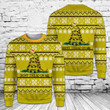 Don't Tread On Me Gadsden Flag Christmas For Unisex Ugly Christmas Sweater, All Over Print