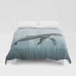 Watercolour Humpback Whale  Bed Sheets Spread  Duvet Cover Bedding Sets