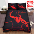 Boxing Black And Red Back View Bed Sheets Spread  Duvet Cover Bedding Sets