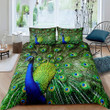 Peacock Bed Sheets Spread Duvet Cover Bedding Sets