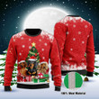 Dachshund Red Ugly Christmas Sweater