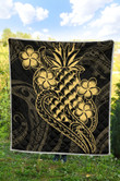 Pineapple Art Pattern Quilt Blanket Great Customized Blanket Gifts For Birthday Christmas Thanksgiving Anniversary