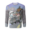 Sam & Max Driving On The Road 3d Full Over Print Hoodie Zip Hoodie Sweater Tshirt