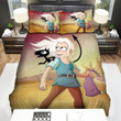 Disenchantment Bean & Luci In The Desert Bed Sheets Spread Duvet Cover Bedding Sets