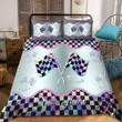 Personalized Name Racing Duvet Cover Bedding Set