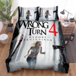 Wrong Turn 4: Bloody Beginnings Running Girl In The Snow Movie Poster Bed Sheets Spread Comforter Duvet Cover Bedding Sets