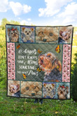 Yorkie Quilt Blanket Great Gifts For Birthday Christmas Thanksgiving Anniversary
