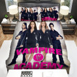 Vampire Academy (2014) Movie Poster Fanart Bed Sheets Spread Comforter Duvet Cover Bedding Sets